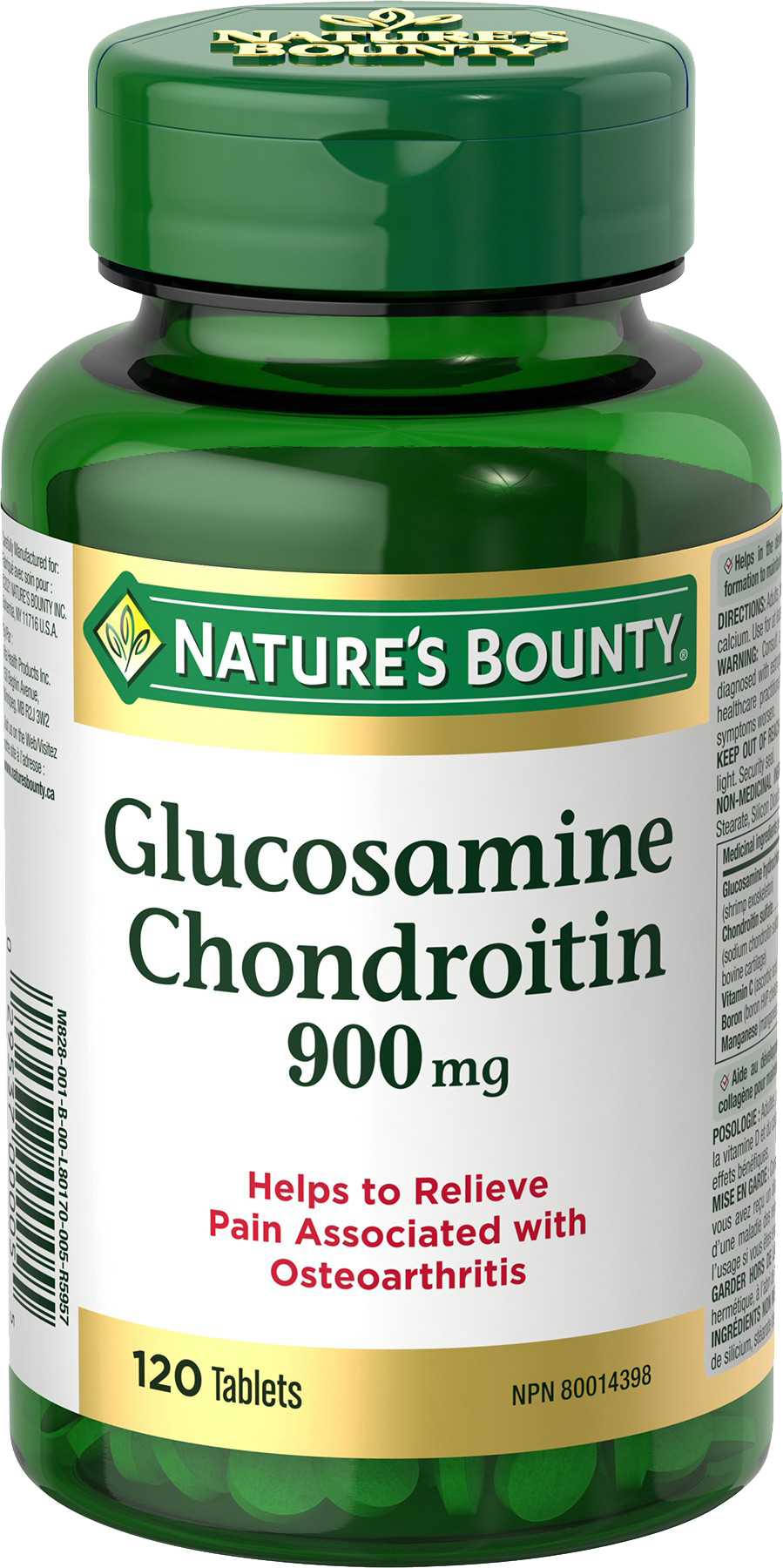 Glucosamine Chondroitin 120 Tablets Made with nestle